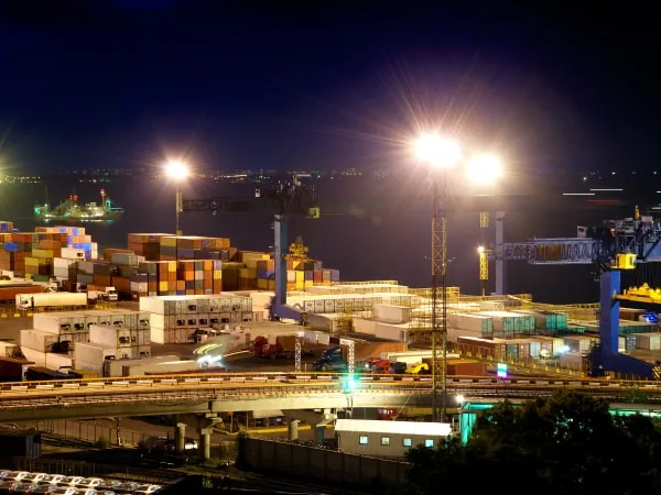 Container Yard, Jetty & Apron lighting