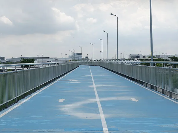Pedestrian and Commercial Areas