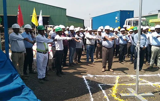 Road Safety campaign at Gurap Factory
