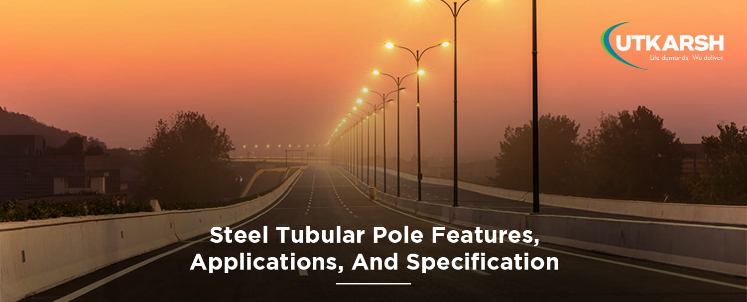 Steel Tubular Pole Features Applications and Specification image