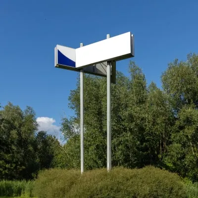 Signage Mast