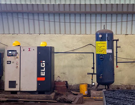 Compressor for plasma